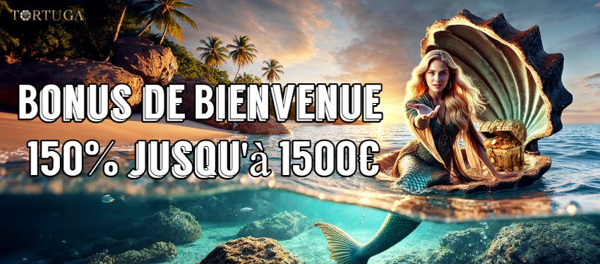 Tortuga Casino Bonus de bienvenue