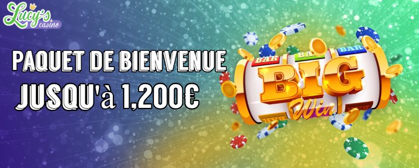 Lucy’s Casino Bonus de bienvenue