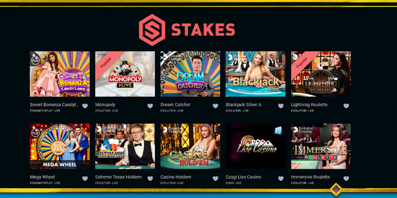 Stakes casino live