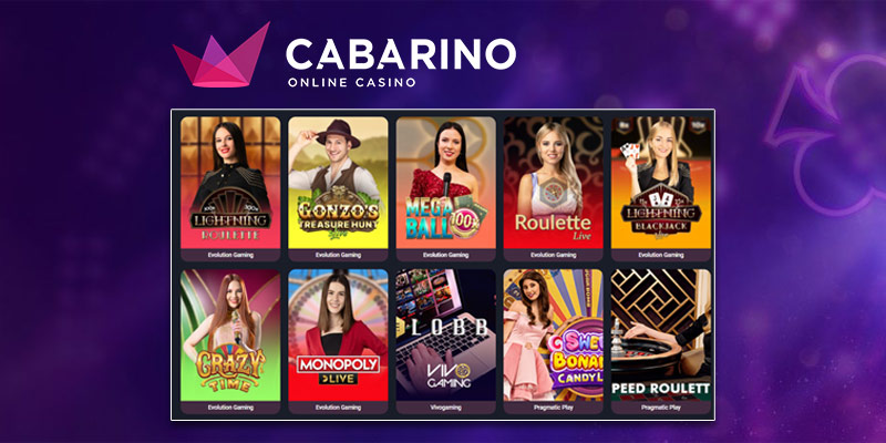 cabarino casino live