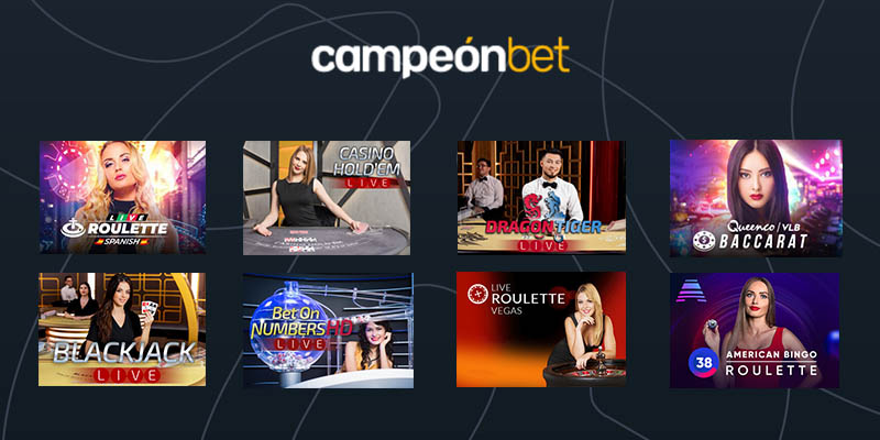 Campeonbet Casino live