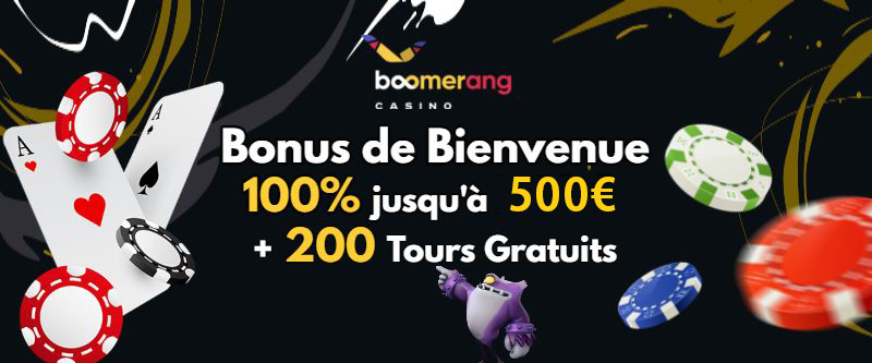 Boomerang Casino Bonus
