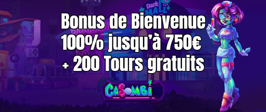 Casombie bonus Casino